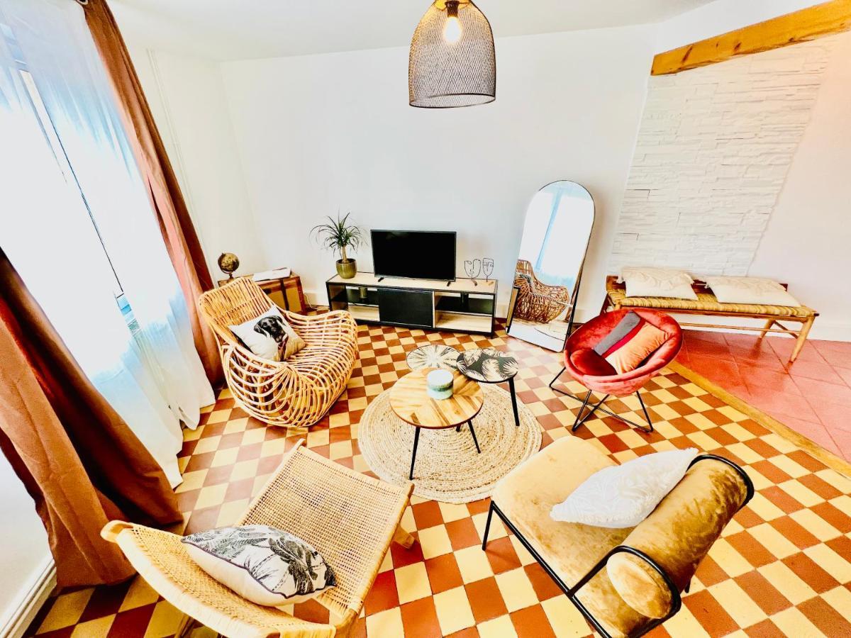 #Terracota'S Retro House, Near Lac Du Der ! Apartment Saint-Dizier Exterior foto
